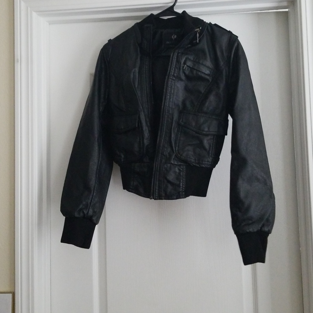 Leather jacket